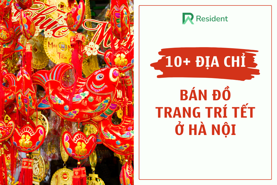 10+ địa chỉ bán đồ trang trí tết giá rẻ Hà Nội
